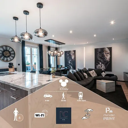 Disneyland-paris, 6 Pers, Wifi, Parking Apartment *